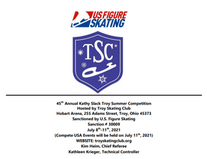 45th Annual Kathy Slack Troy Summer Competition Announcement