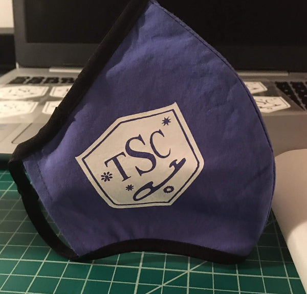 Face Mask with the Troy Skating Club Logo